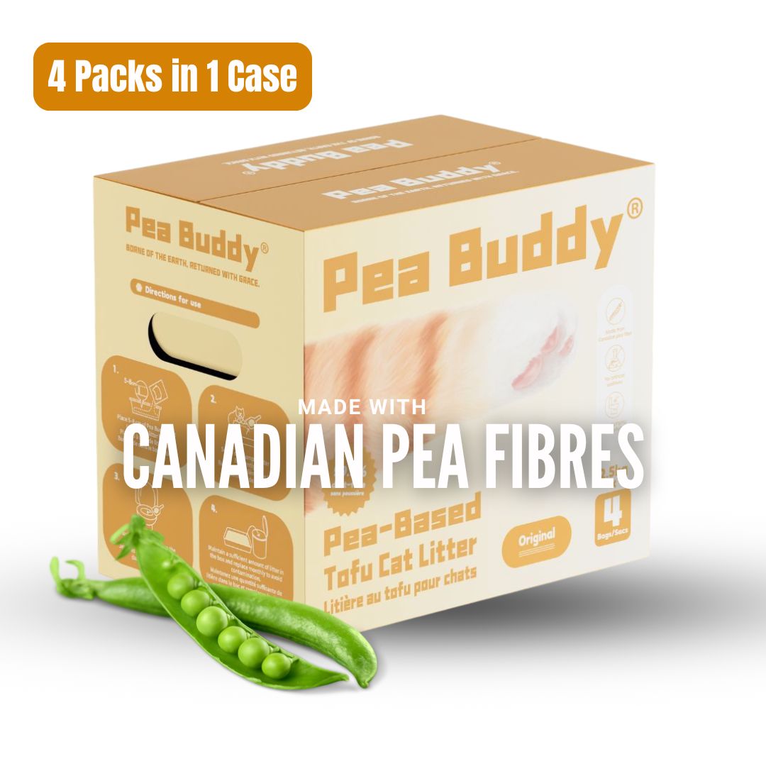 Pea Buddy® Pea-Based Tofu Cat Litter (Original)